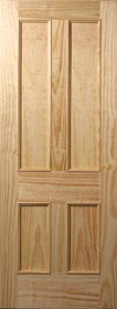 Teruel Clear Pine Door