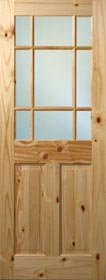 Downham Knotty Pine Door