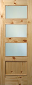 Monique 3G Knotty Pine Door