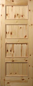 Monique Bolection Knotty Pine Door