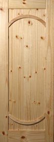 Shaker A Knotty Pine Door