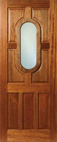 Acacia Mahogany Door