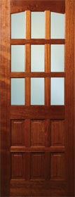 Alicante Mahogany Door