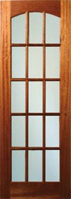 Dakota Mahogany Door