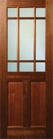 Downham Mahogany Door