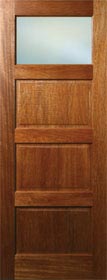 Monique 1G Mahogany Door