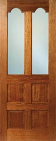 Victorian Mahogany Door
