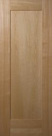 Shaker White Ash Door