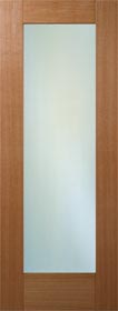 Shaker White Oak Door with Window