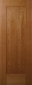 Shaker White Oak Door