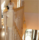 Pine Newel Post