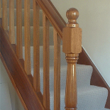 Teak Newel Post